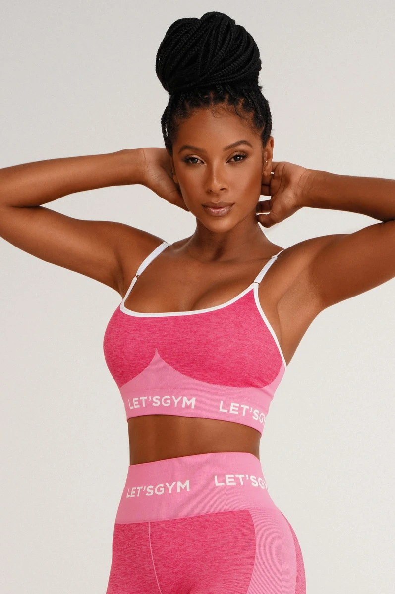 Lets Gym - Urban Pink Seamless Top - 2226PK