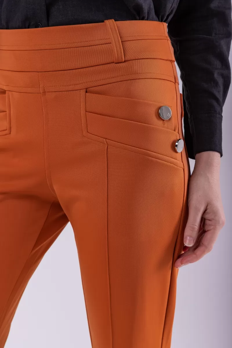 Hidrogênio - CALÇA FLARE AMORA LARANJA - 1950701003