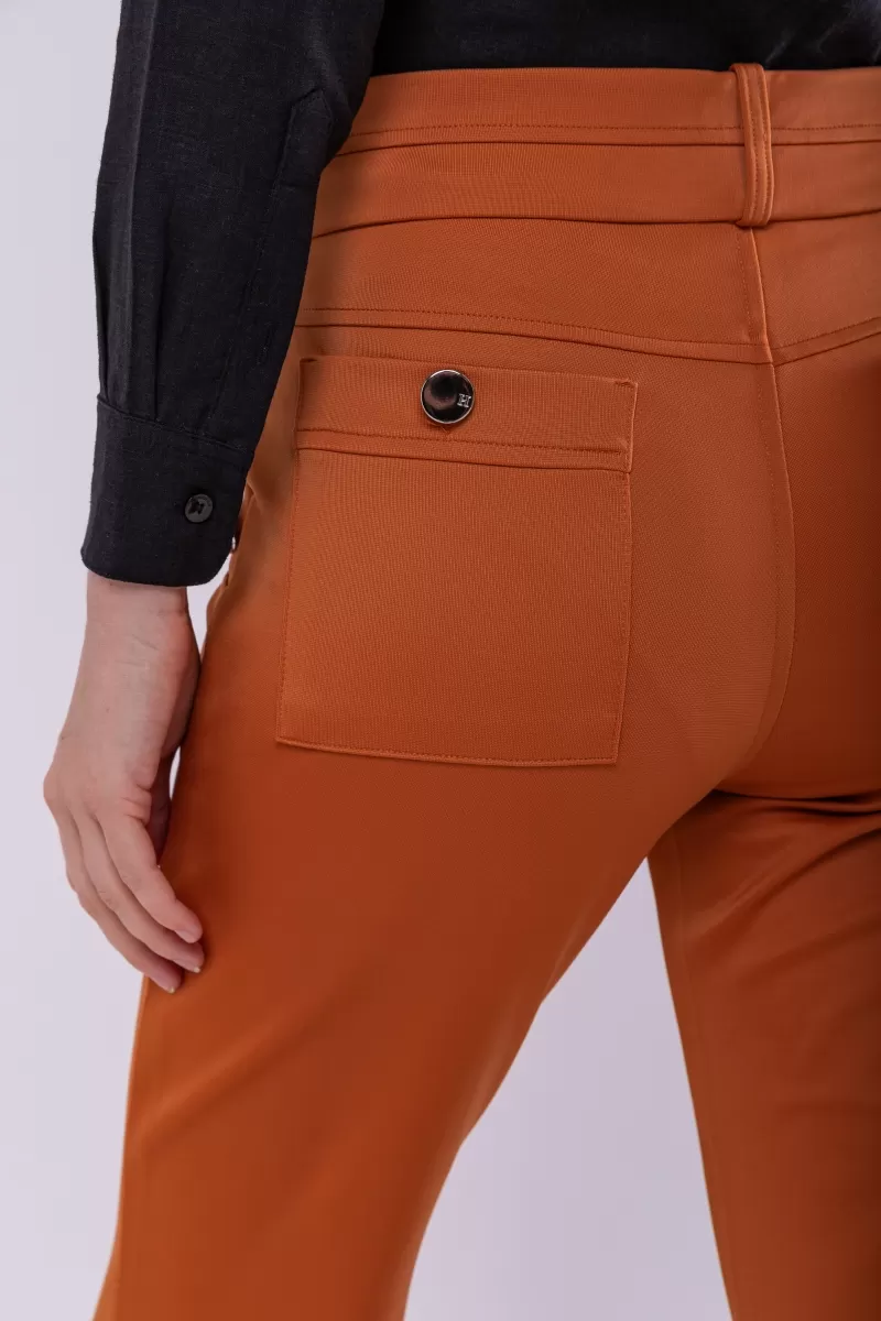 Hidrogênio - CALÇA FLARE AMORA LARANJA - 1950701003