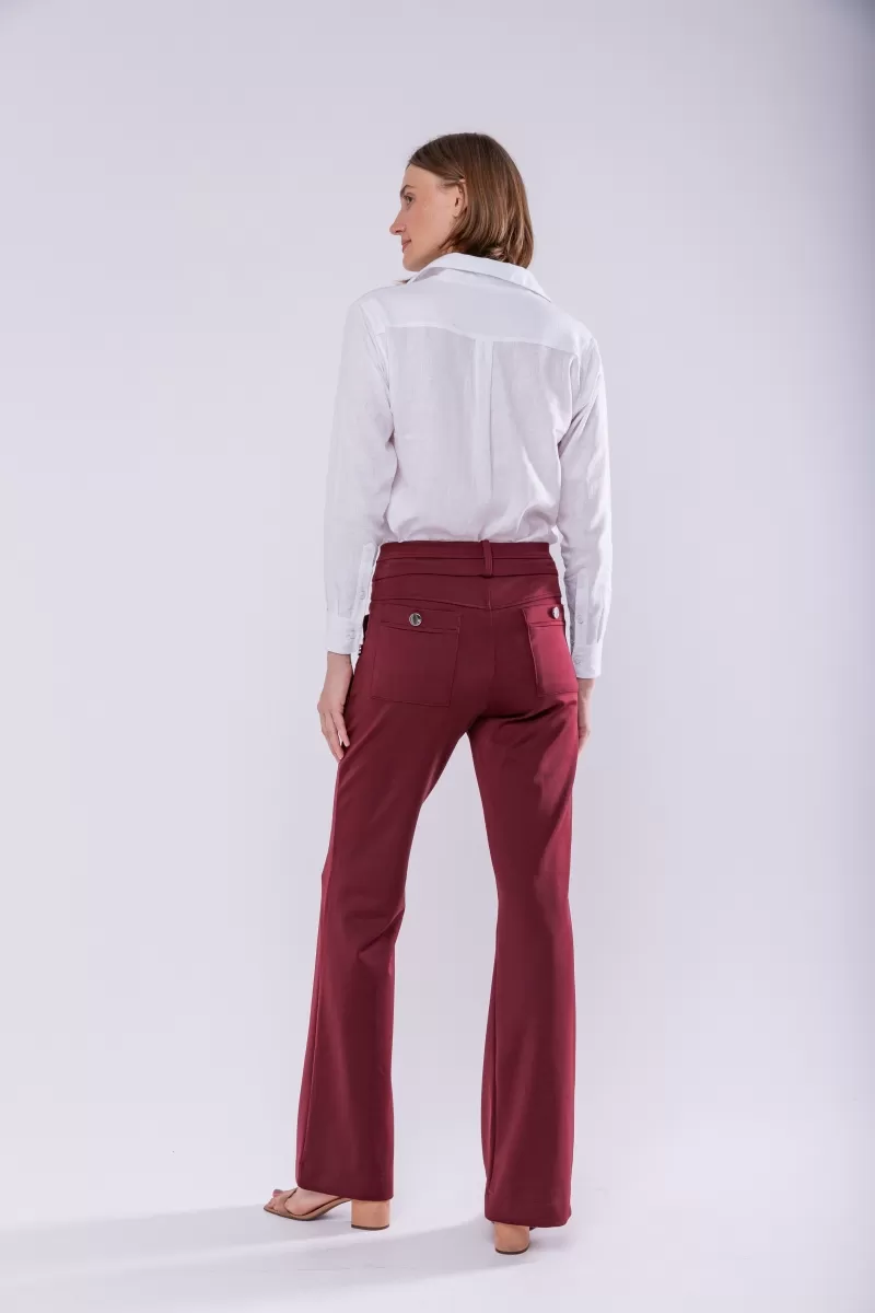 Hidrogênio - CALÇA FLARE AMORA BORDO - 19507097
