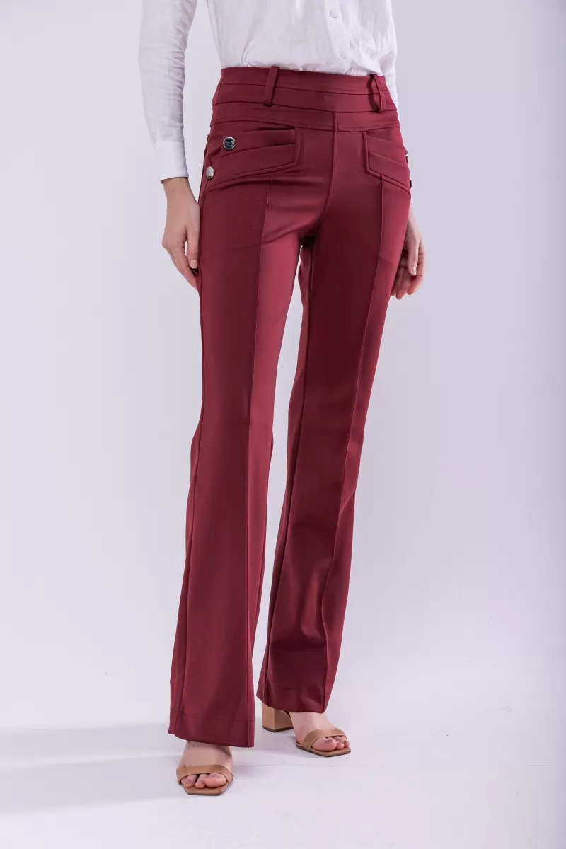 Hidrogênio - CALÇA FLARE AMORA BORDO - 19507097