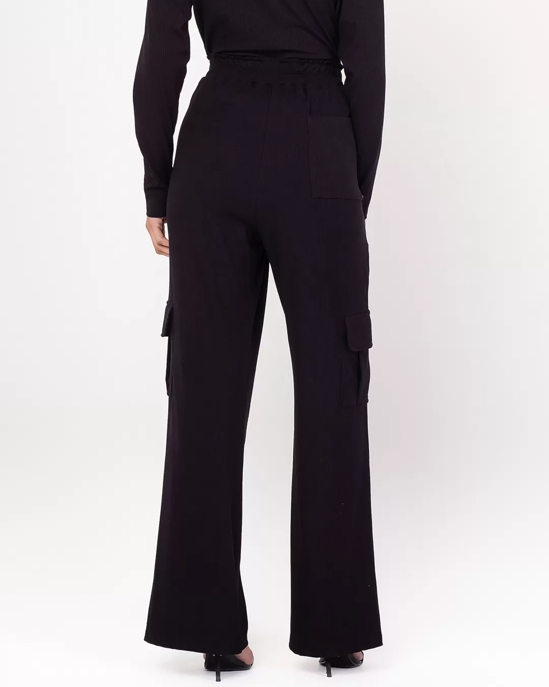 Miss Misses - Pants Miss Misses Pantalona With Pockets Black - D0020PRETO