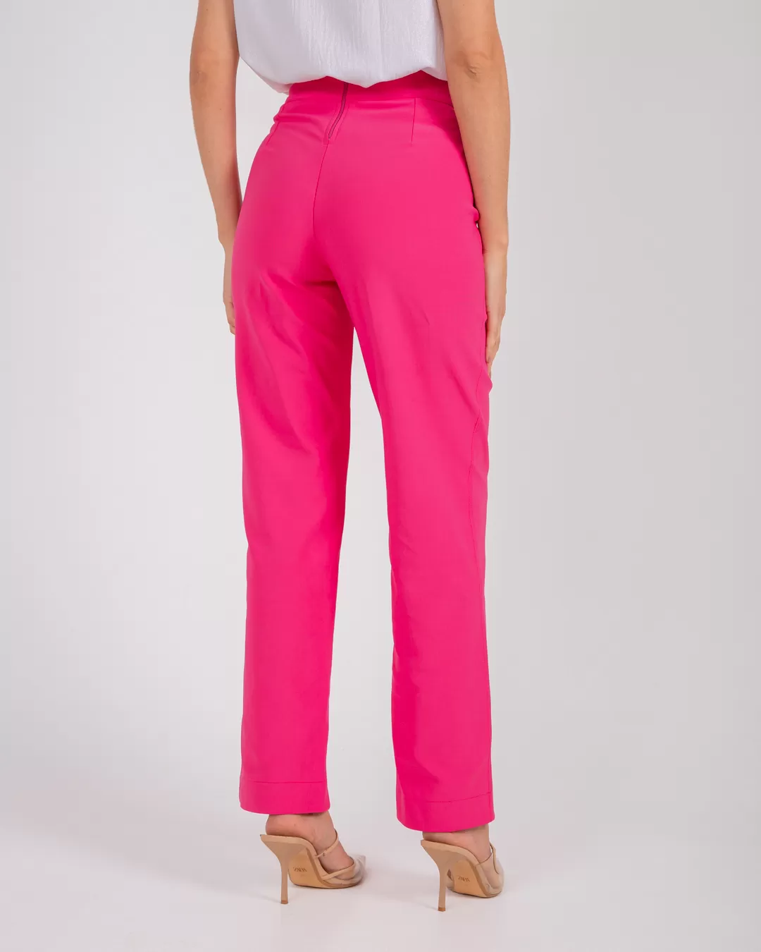 Miss Misses - Pants Miss Misses Detail Metal Front Pink - 54072PINK