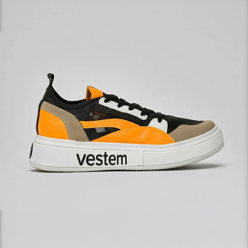 Vestem - Frida Multicolor Black/Orange Sneakers - TE20.C0499