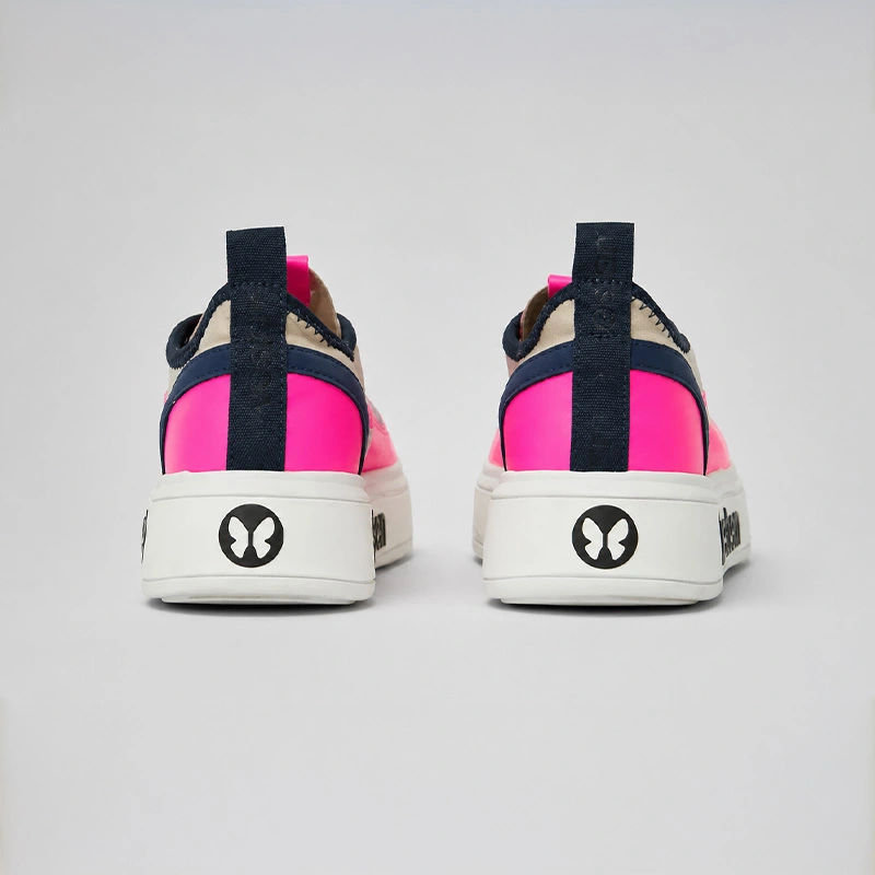 Vestem - Frida Multicolor Navy/Pink Neon Sneakers - TE20.C0500