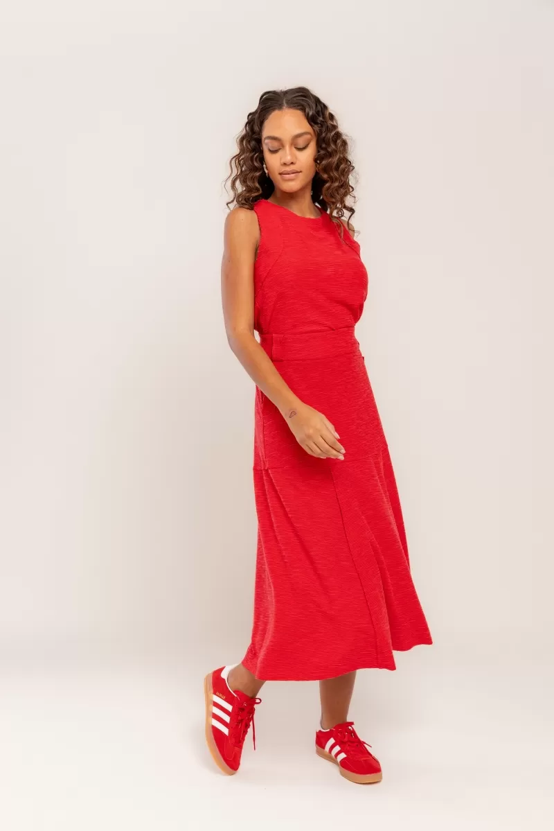 Hidrogênio - REGATA MOLETOM A FIO VERMELHO - 19806008