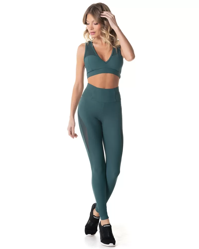 Vestem - Sports bra Skin Verde Palace - TOP1001.I24.C0429