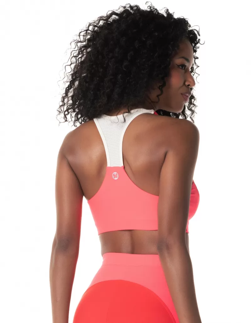 Vestem - Sports bra Glimmer Tomato Red - TOP1014.I24.C0441