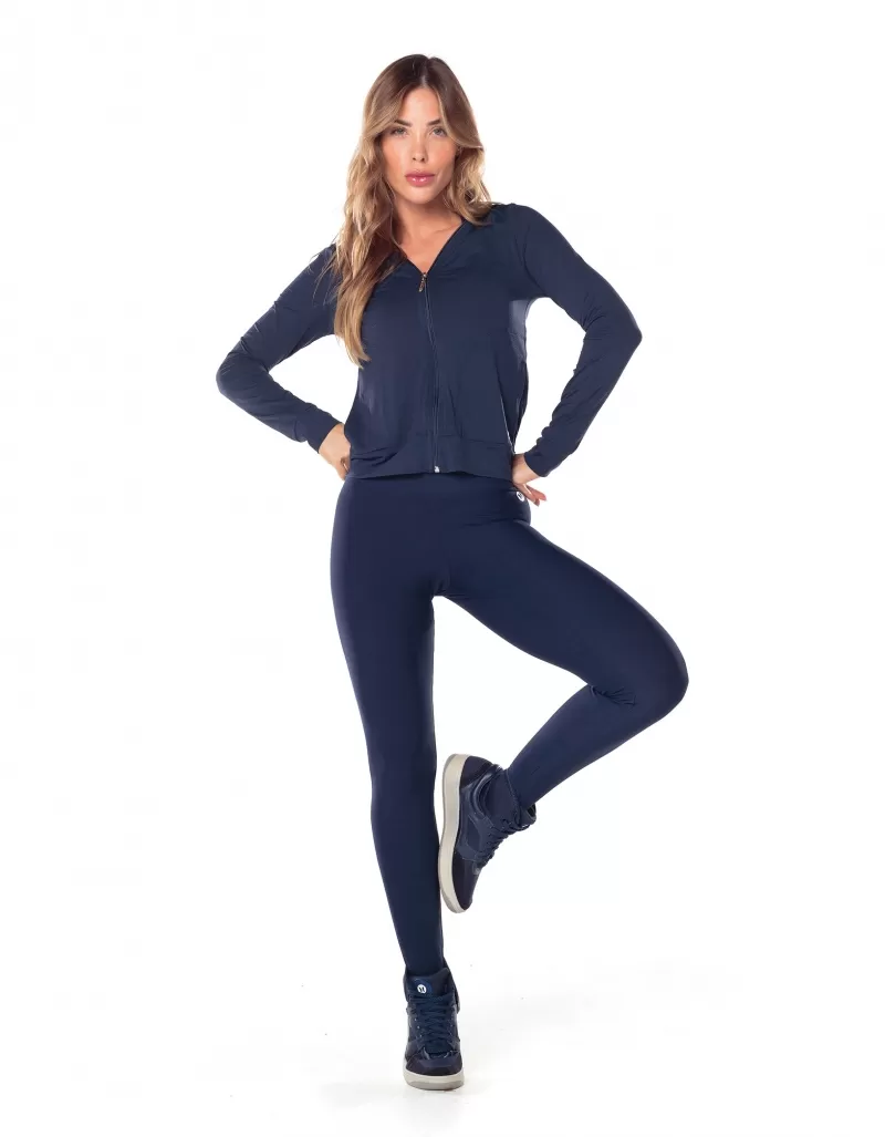 Vestem - Jaqueta Dry Fit Minimal Chic Marinho Escuridão - JAC88.ESS.C0173