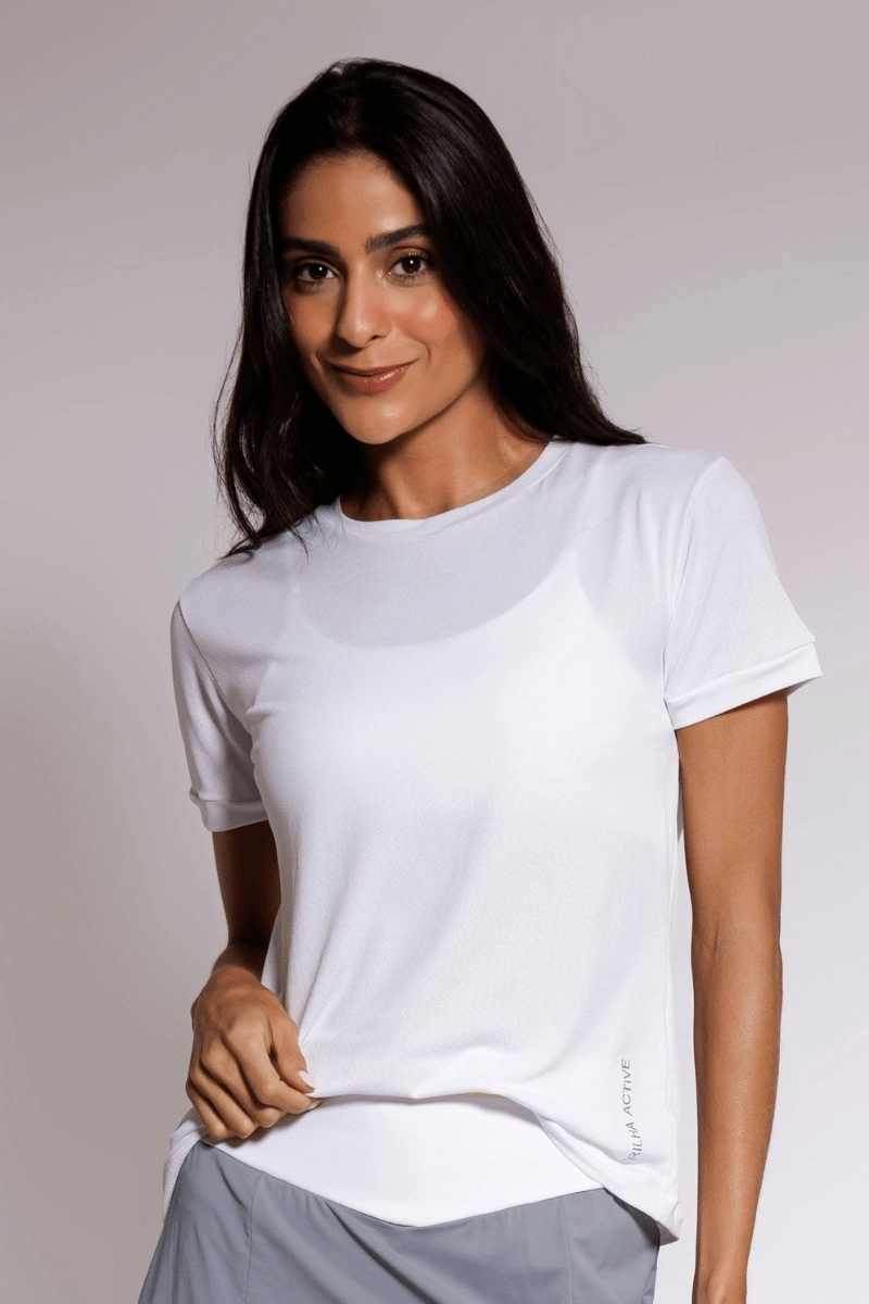 Trilha Verão - Baby look Dry T-shirt - F1516