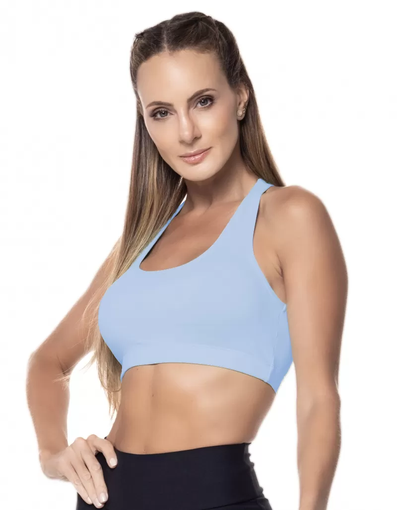 Vestem - Sports bra Seduction Blue Drizzle - TOP61.ESS.C0244