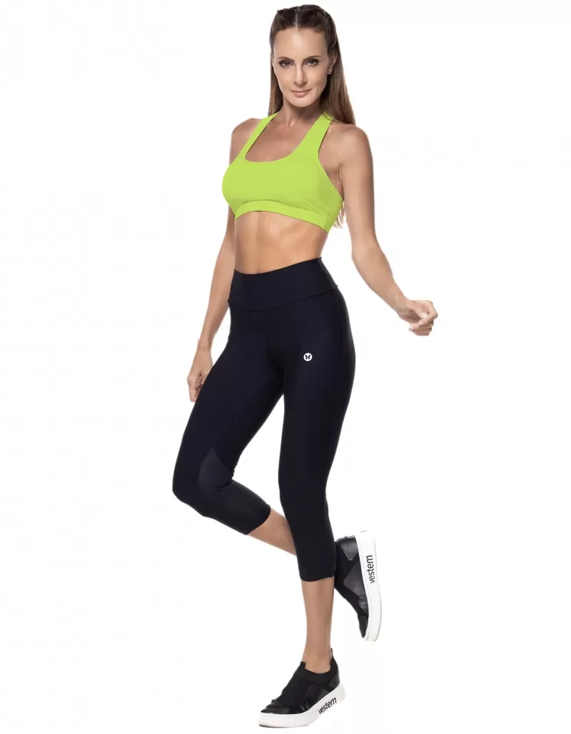 Vestem - Sports bra Neon Yellow Seduction - TOP61.ESS.C0009