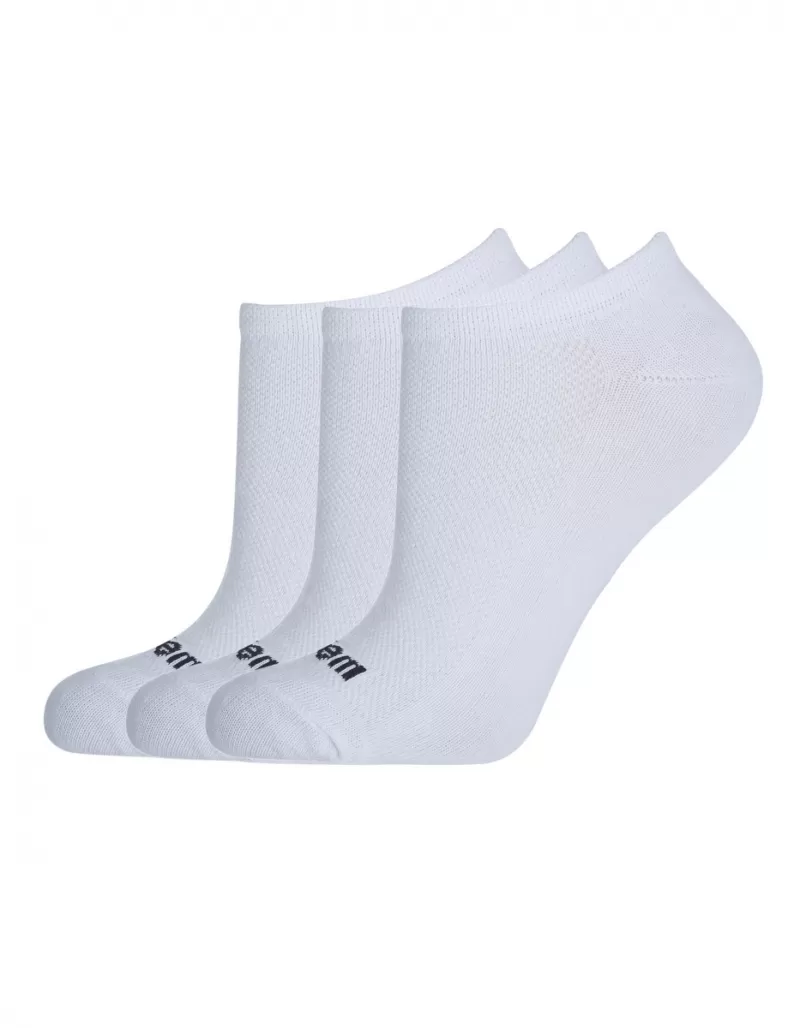 Vestem - Kit with 3 Invisible Towel Socks Wear White - KITMEI12.C0001