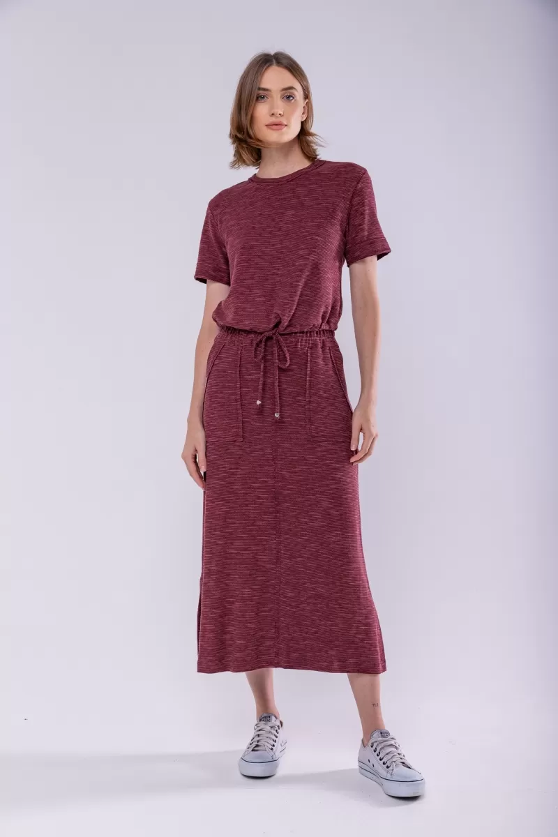 Hidrogênio - SAIA MIDI A FIO FENDA NAS LATERAIS BORDO - 19933097