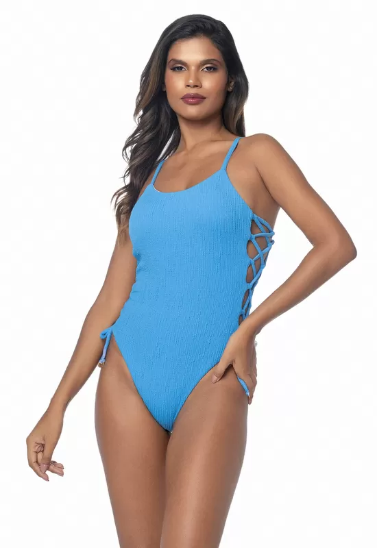 Santa Areia - Maiô Roberta Blue - 2555AZ