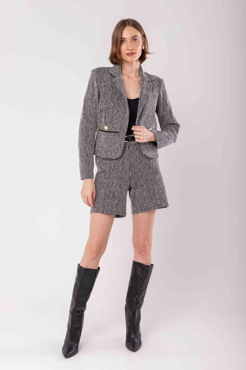 Hidrogênio - JACQUARD POCKET JACKET - 19984213