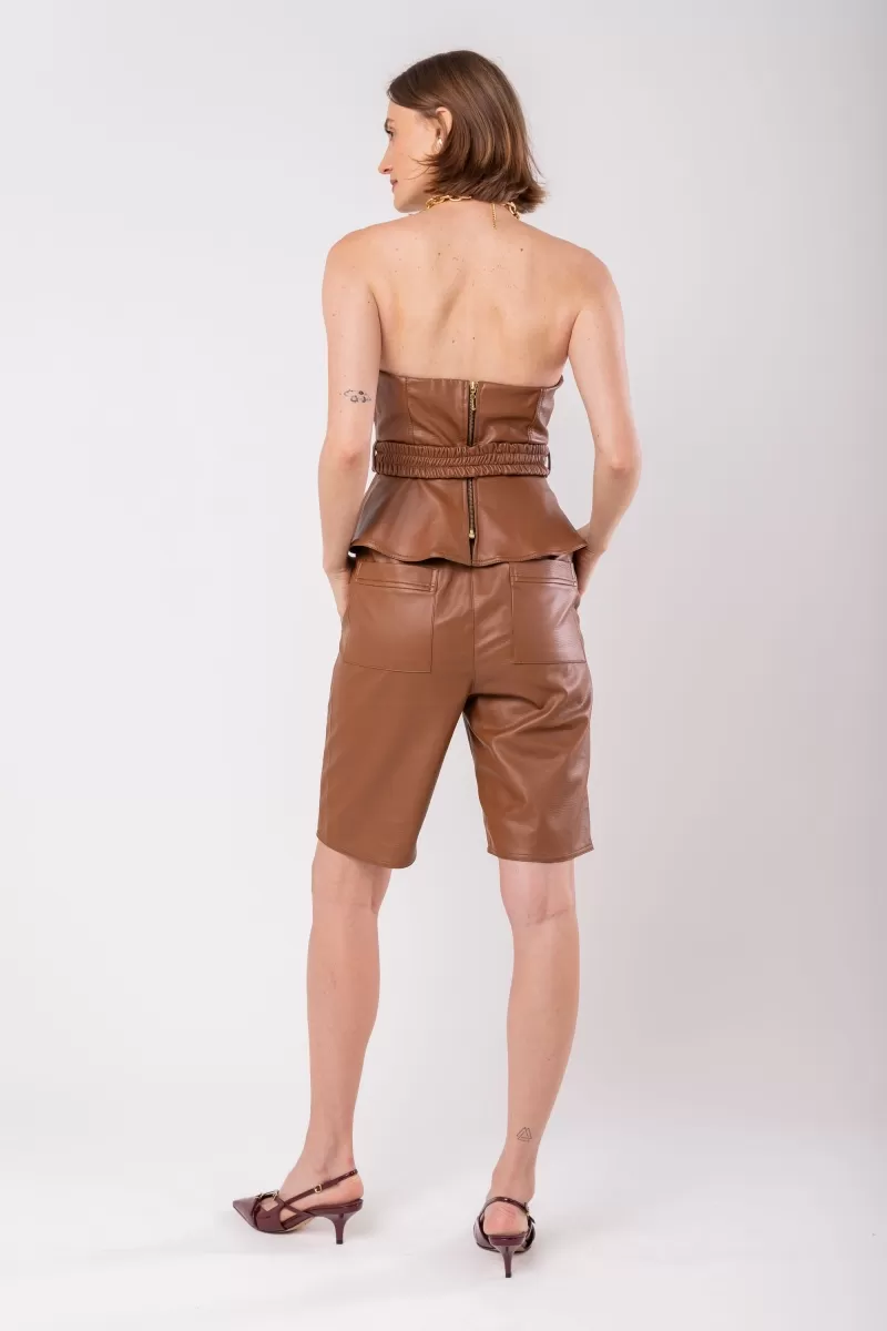 Hidrogênio - SHORTS WITH BROWN CHANNELS - 19975255