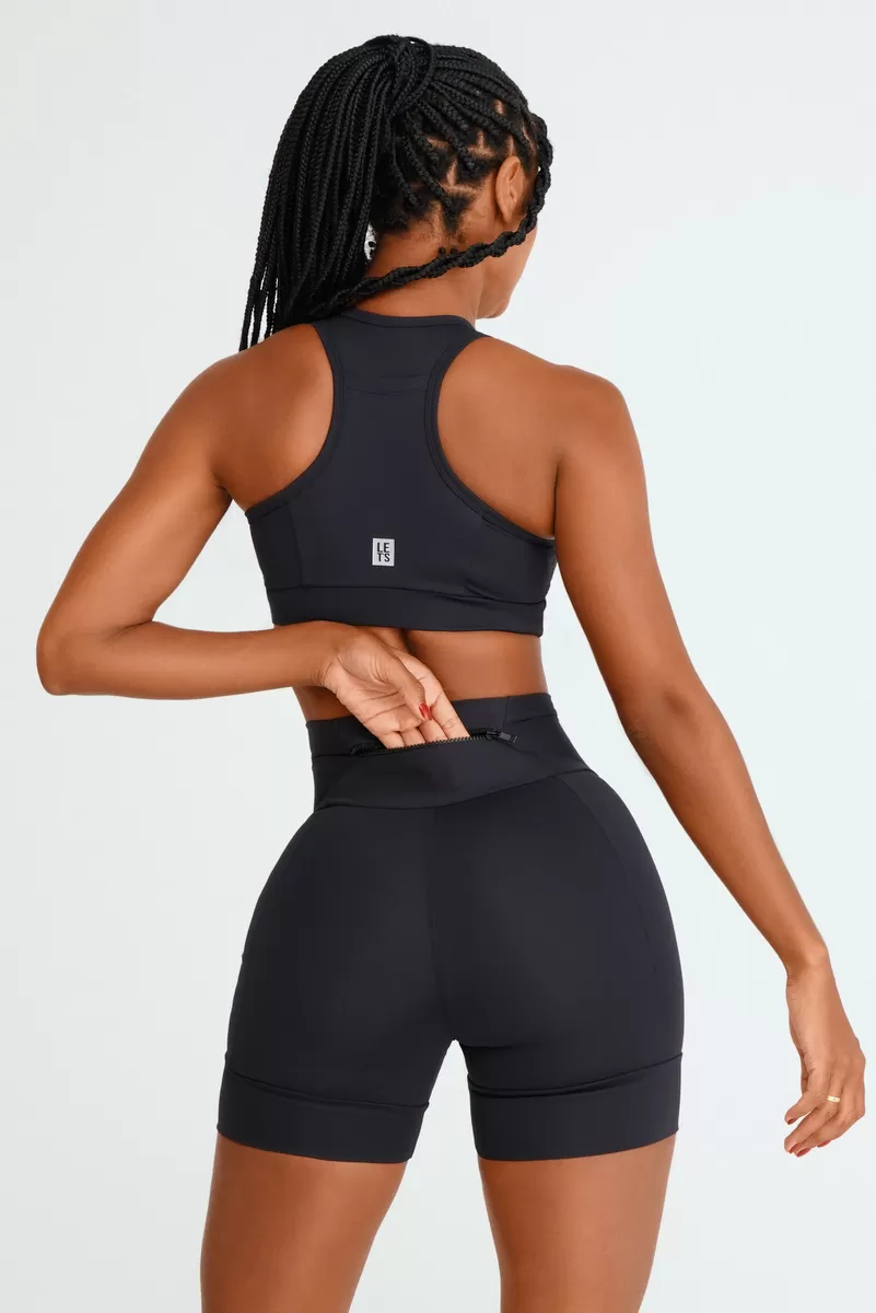 Lets Gym - Top Runner Preto - 2445PT