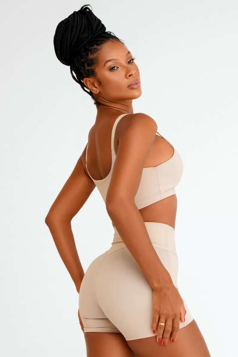 Lets Gym - Top Basic Colors Nude - 1712END