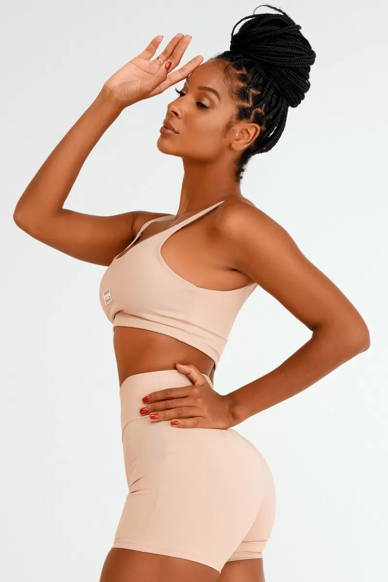 Lets Gym - Top Basic Colors Nude - 1712END