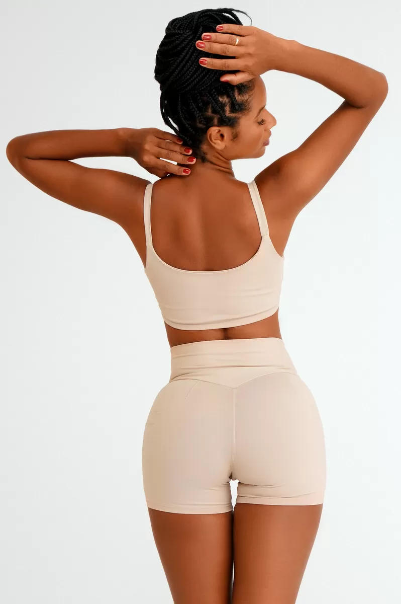 Lets Gym - Top Basic Colors Nude - 1712END