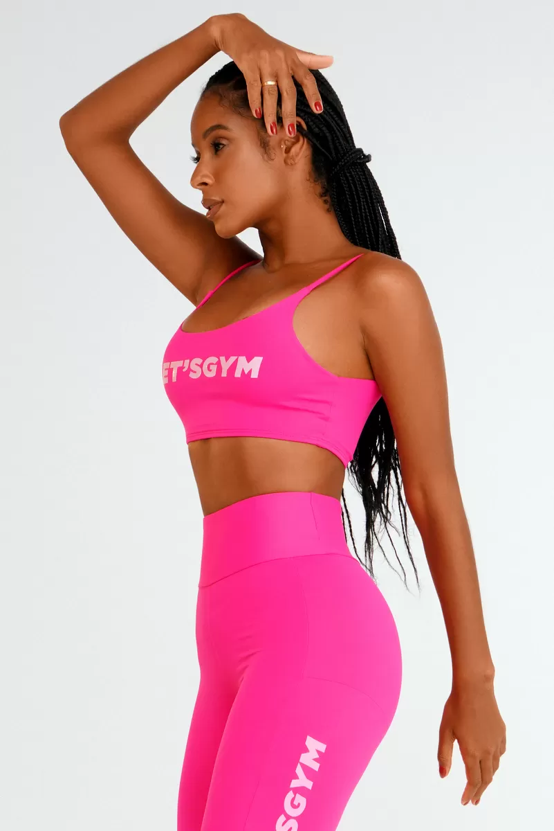 Lets Gym - Top Light Basic Rosa - 2111BRP