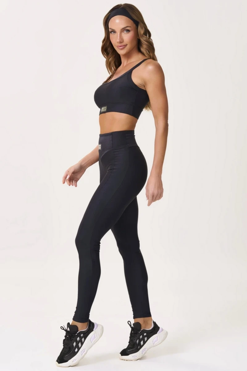 Lets Gym - Legging Bright Preto - 2142APT