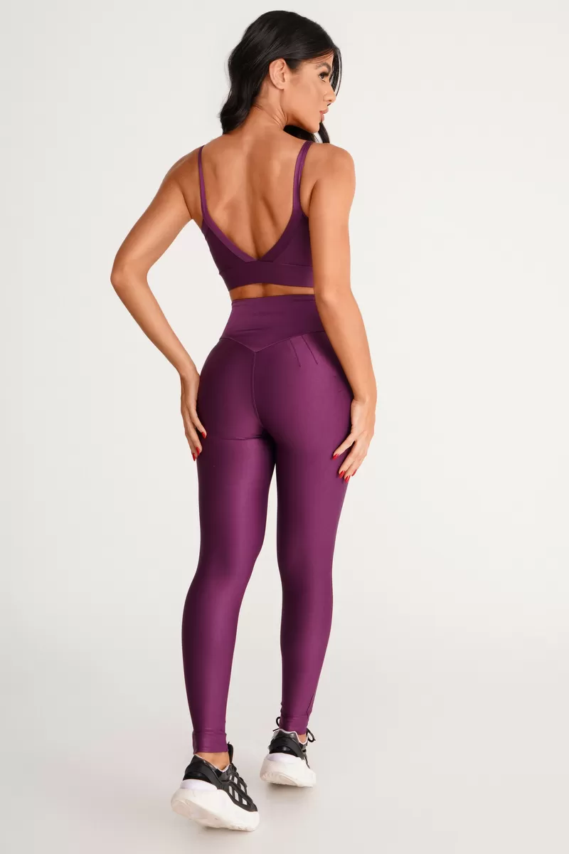 Lets Gym - Legging Bright Marsala - 2142BMS