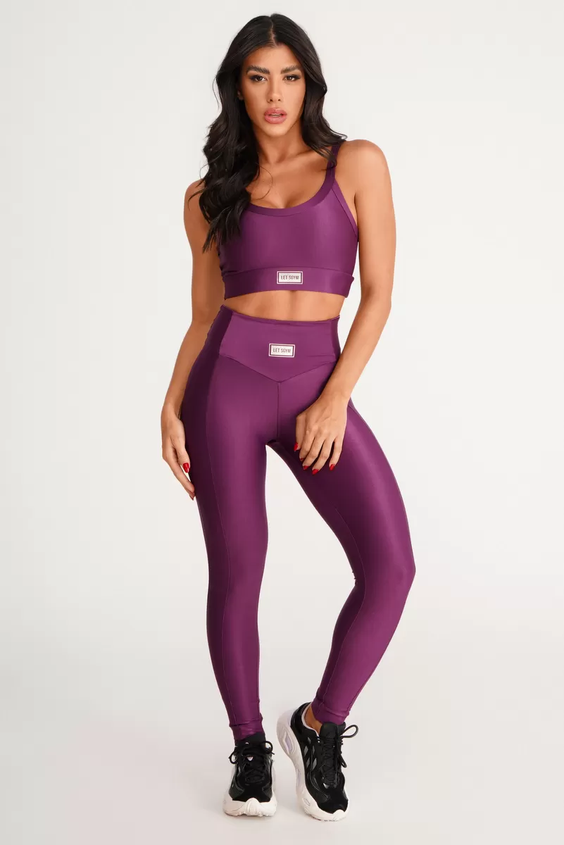Lets Gym - Legging Bright Marsala - 2142BMS