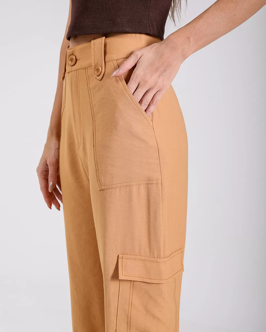 Dot Clothing - Pants Dot Clothing Jogger Beige - 1496CARAMELO