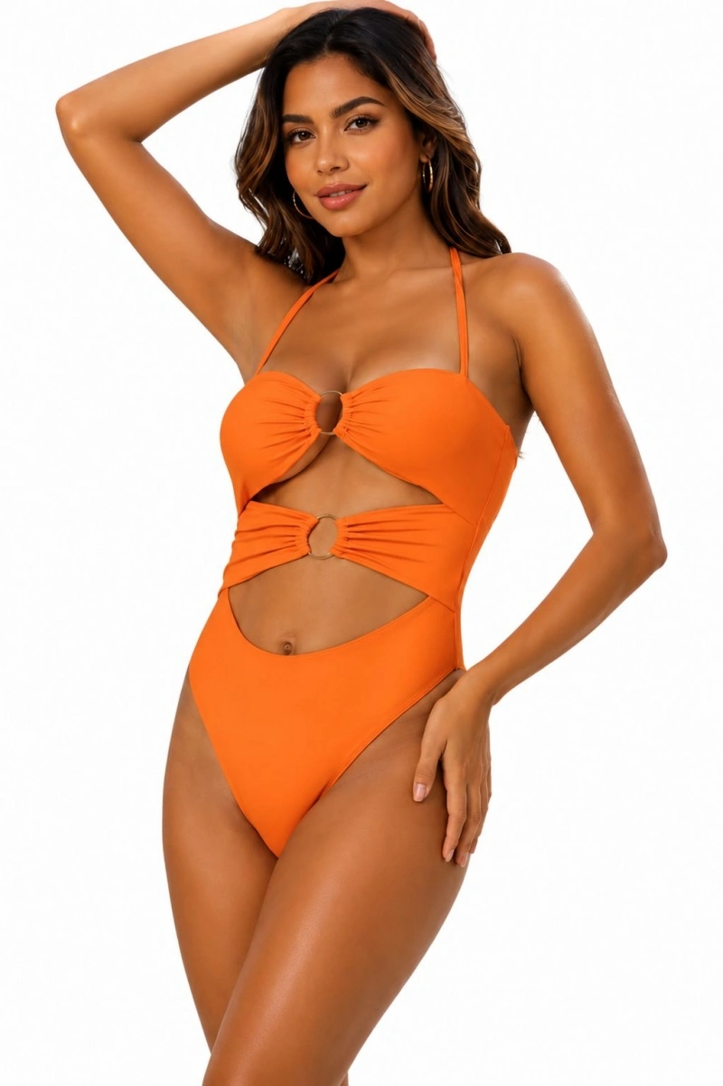 Santa Areia - Lana Orange Swimsuit - 2562LJ