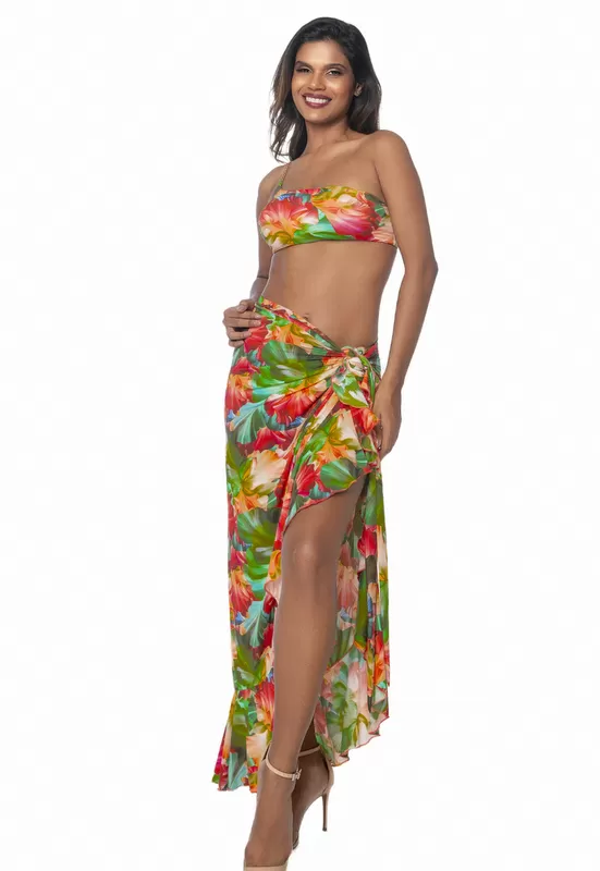 Santa Areia - Skirt Flowers Latina - 157.C00200