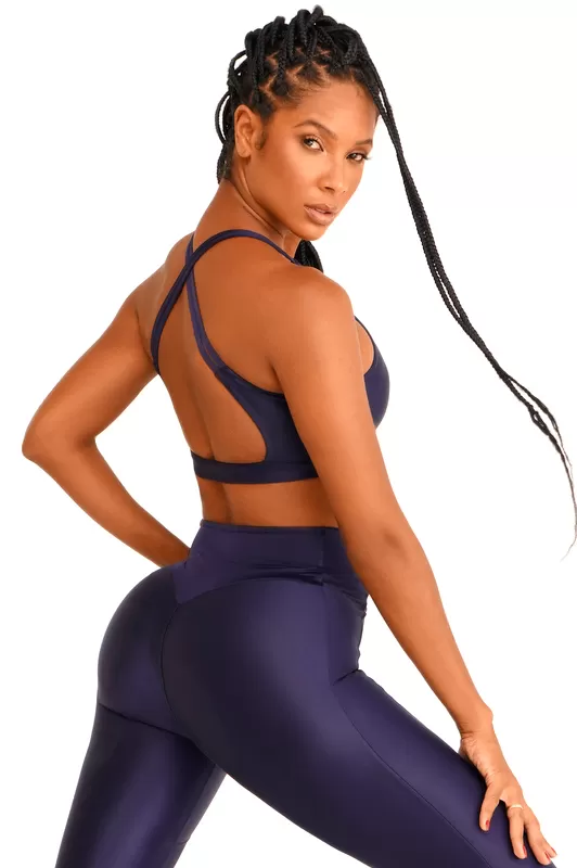 Lets Gym - Top Atletic Azul - 2293AZE