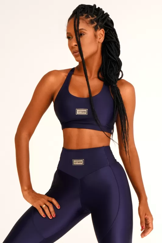 Lets Gym - Top Atletic Azul - 2293AZE