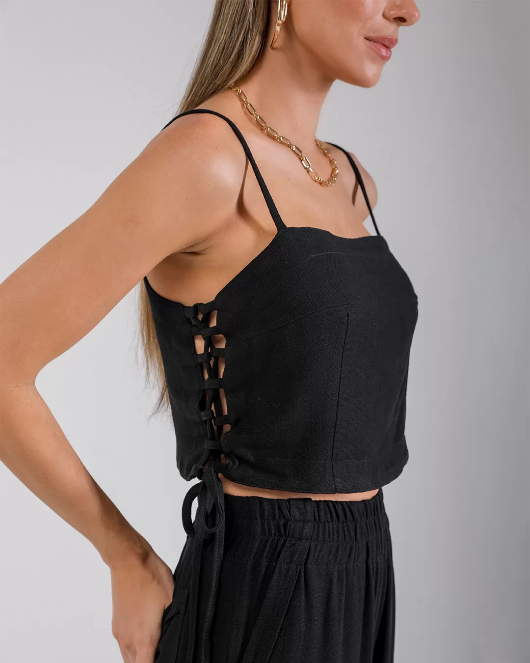 Dot Clothing - Conjunto Dot Clothing Calça Preto - 2324PRETO