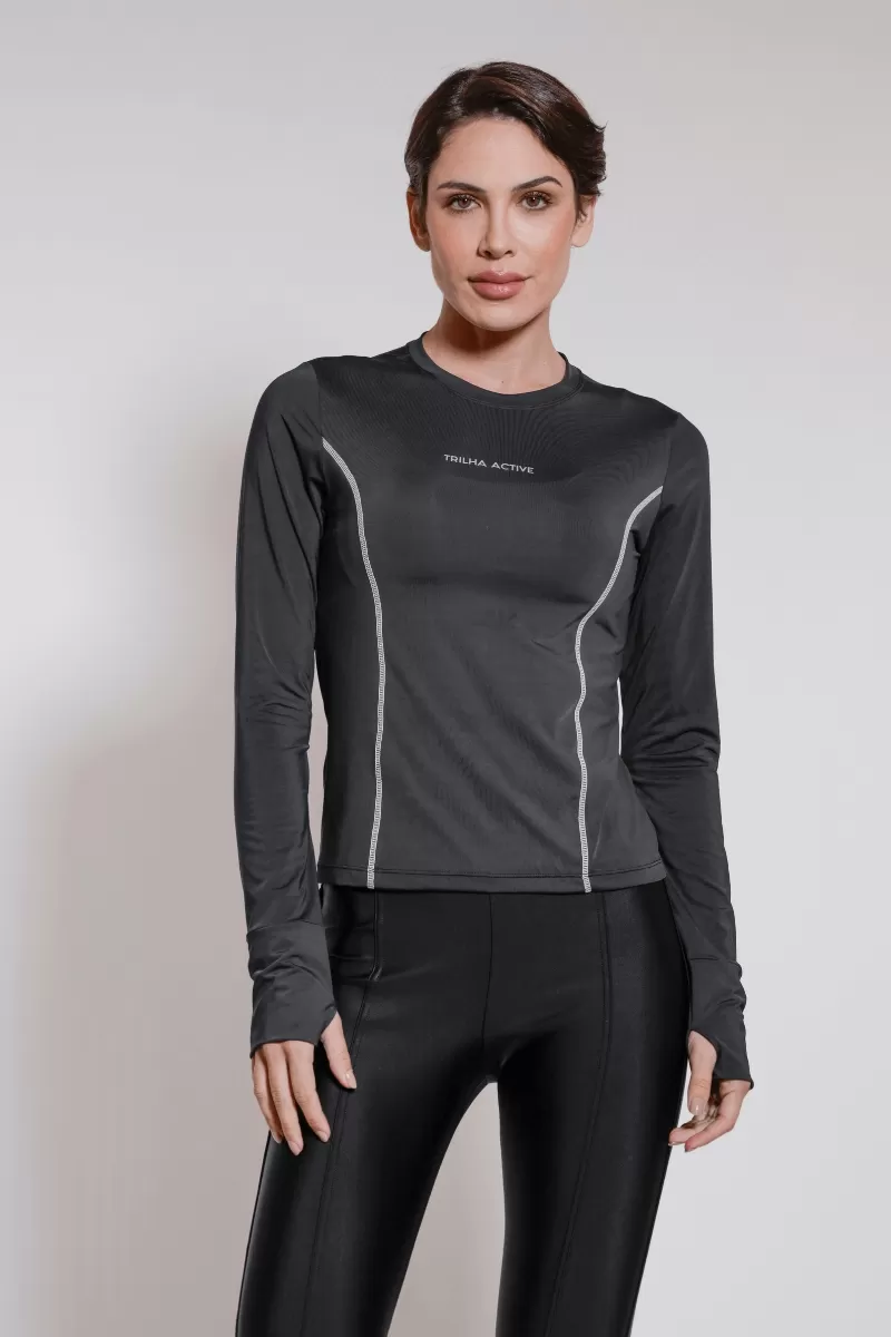 Trilha Verão - Shirt Suki Ml UV - R0500