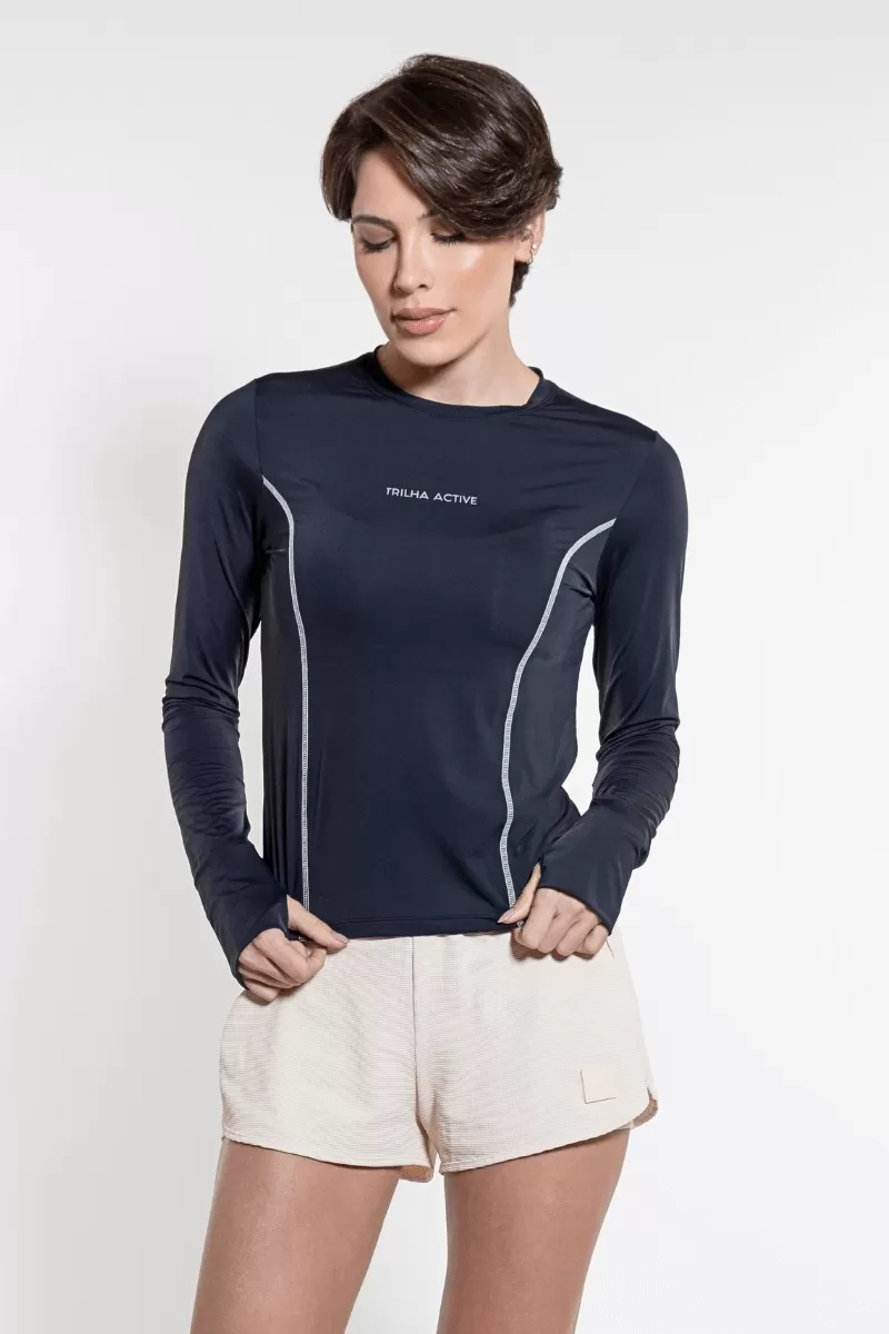 Trilha Verão - Blusa Suki Ml U.V - R0500