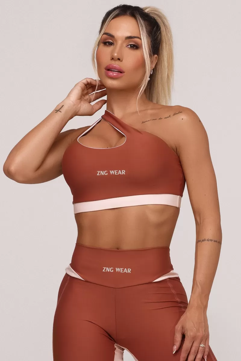 ZNG - TOP AMY CHOCOLATE - TOP562
