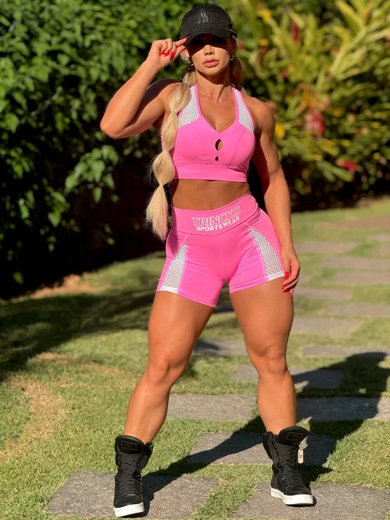 Trincks - Conjunto Short e Top Street New Rosa - 