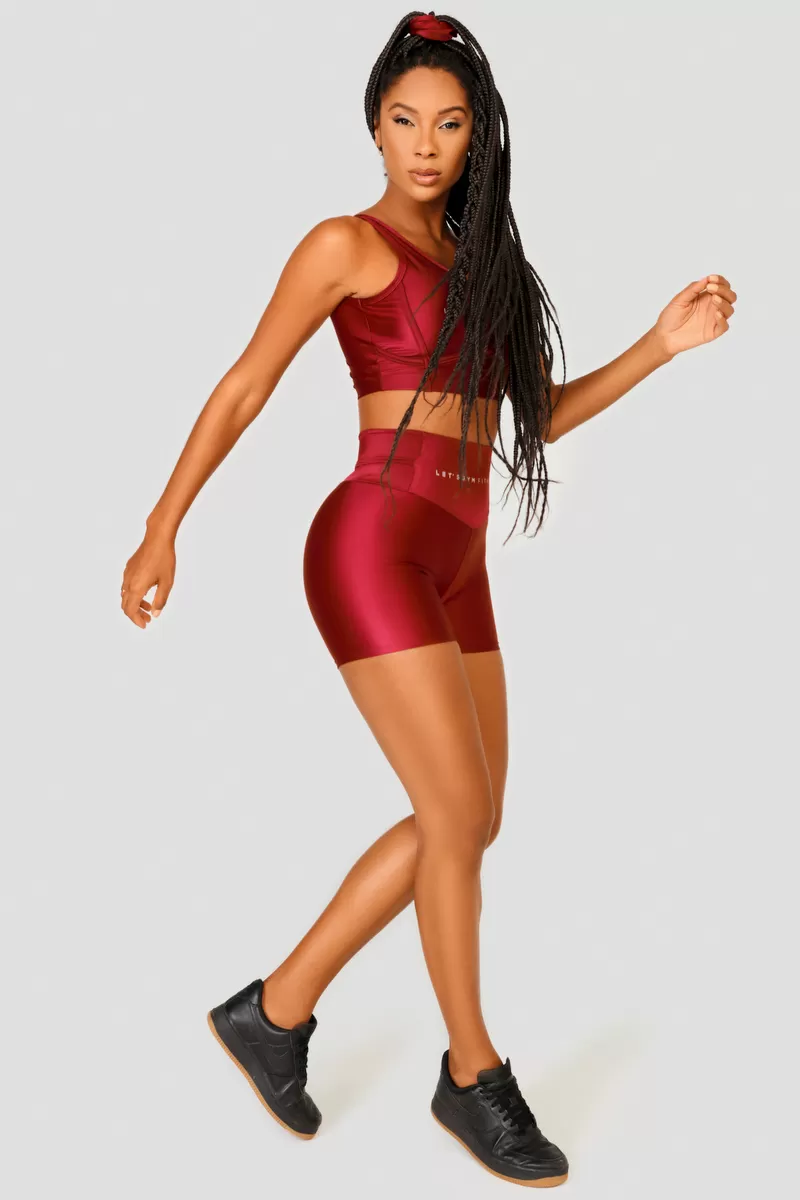 Lets Gym - Short Status Red - 2455VMR