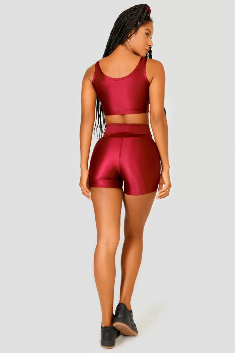 Lets Gym - Short Status Red - 2455VMR
