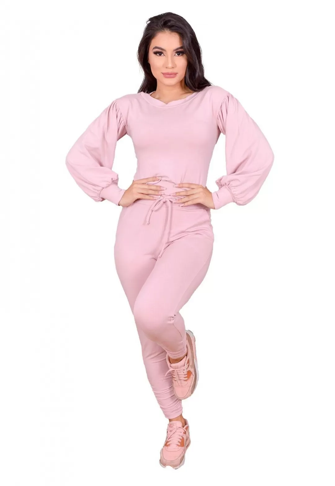 Miss Misses - Pink Sweatpants Miss Misses Jogger Pants - 80216ROSA