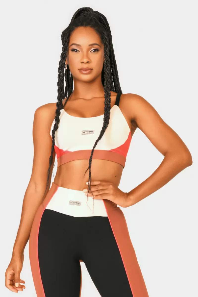 Lets Gym - Top Purpose Cappuccino - 2469CP