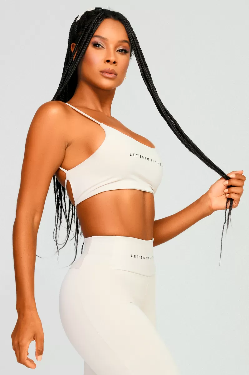 Lets Gym - Top Basic Velocity Off White - 2409OFW