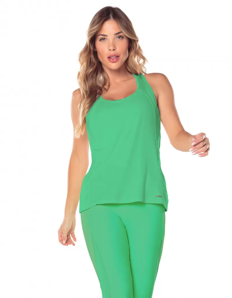 Vestem - Tank Shirt Dry Fit tankrback Cosmic Green Twist - REG775.V25.C0449