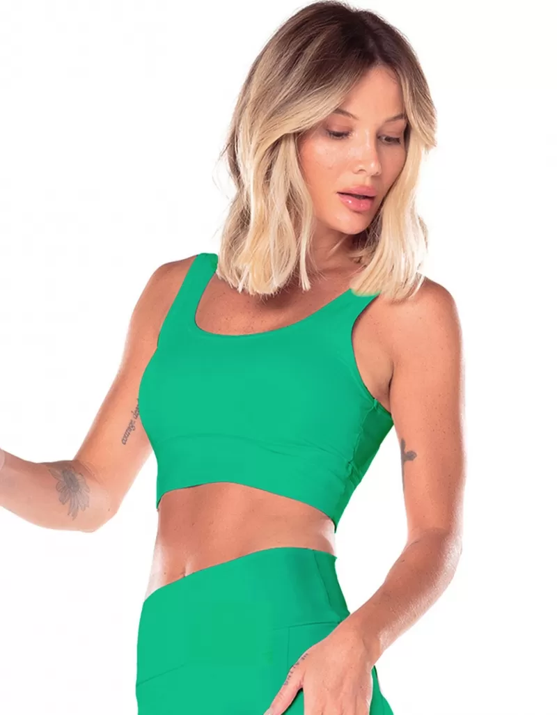 Vestem - Sports bra Cropped Margot Verde Twist - TOP1034.ESS.C0449