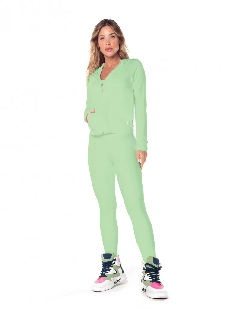 Vestem - Jaqueta Minimal Dry Fit Chic Verde Menta - JAC88.ESS.C0280
