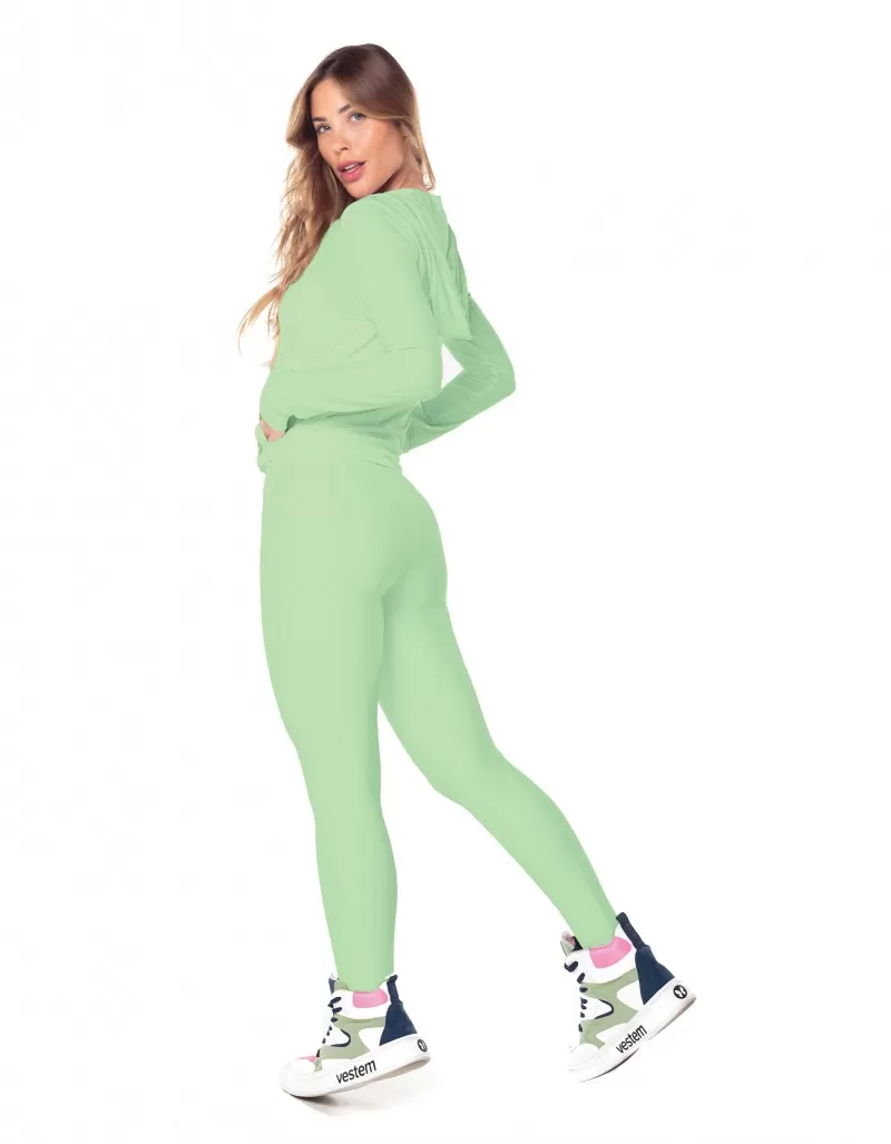 Vestem - Jaqueta Minimal Dry Fit Chic Verde Menta - JAC88.ESS.C0280