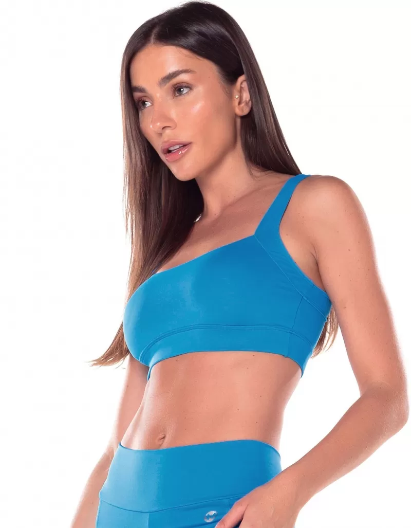 Vestem - Top Alto Sustentação Aurora Azul Enseada - TOP993.V25.C0301