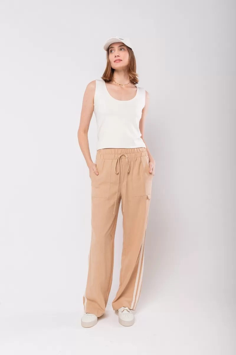 Hidrogênio - OFF WHITE DOUBLE FRONT WIDE STRAP TANK TOP - 20062018